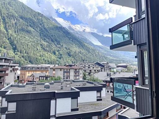 Studio Dent Du Caiman, Chamonix Hyper Centre, Parking, Vue Mont Blanc Luaran gambar